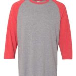 Unisex Triblend Three-Quarter Raglan Baseball T-Shirt