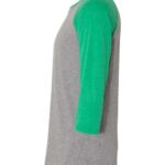 Unisex Triblend Three-Quarter Raglan Baseball T-Shirt