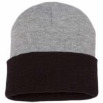 12" Color Blocked Cuffed Beanie