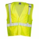 Unisex 4 Pocket Hook-and-Loop Mesh Vest