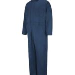 Men's Button-Front Cotton Coverall