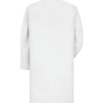 Unisex Tall Button Front Lab Coat