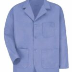 Unisex Lapel Counter Coat