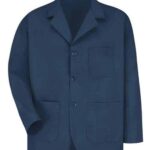 Unisex Lapel Counter Coat