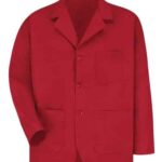 Unisex Lapel Counter Coat