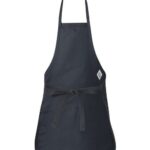 Full-Length Apron with Pouch Pocket