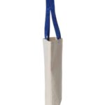 11L Canvas Tote with Contrast-Color Handles