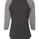Women's Baseball Fine Jersey Three-Quarter Sleeve Tee