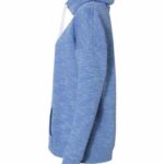 Women’s Mélange Fleece Cowl Neck Sweatshirt