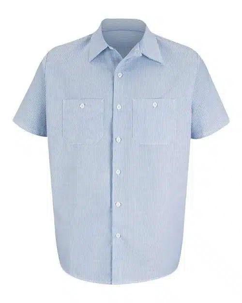 Men's Industrial Stripe Work Shirt