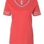 Women's Varsity Triblend V-Neck T-Shirt