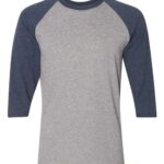 Unisex Triblend Three-Quarter Raglan Baseball T-Shirt