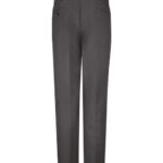 Men's Odd-Extended Sizes Pleated Twill Slacks
