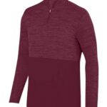 Men's Shadow Tonal Heather Quarter-Zip Pullover