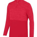 Men's Shadow Tonal Heather Quarter-Zip Pullover