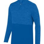 Men's Shadow Tonal Heather Quarter-Zip Pullover