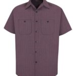 Men's Industrial Short Sleeve Work Shirt