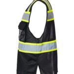 Unisex EV Series® Enhanced Visibility 3 Pocket Mesh Vest