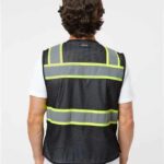 Unisex EV Series® Enhanced Visibility 3 Pocket Mesh Vest