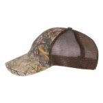 Garment Washed Printed Trucker Cap