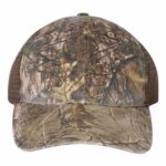 Garment Washed Printed Trucker Cap