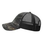 Garment Washed Printed Trucker Cap