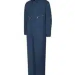 Men's Extended Sizes Zip-Front Cotton Coverall