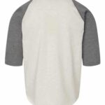 Youth Baseball Fine Jersey Three-Quarter Sleeve Tee