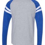 Unisex Fine Jersey Mash Up Long Sleeve Tee
