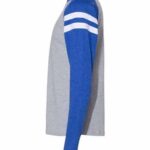 Unisex Fine Jersey Mash Up Long Sleeve Tee