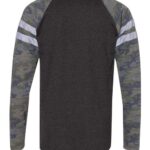Unisex Fine Jersey Mash Up Long Sleeve Tee