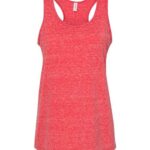 Women's Snow Heather Jersey Racerback Tank Top