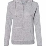 Women’s Cozy Jersey Hooded Full-Zip