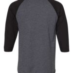 Premium Blend Ringspun Three-Quarter Sleeve Raglan Baseball T-Shirt
