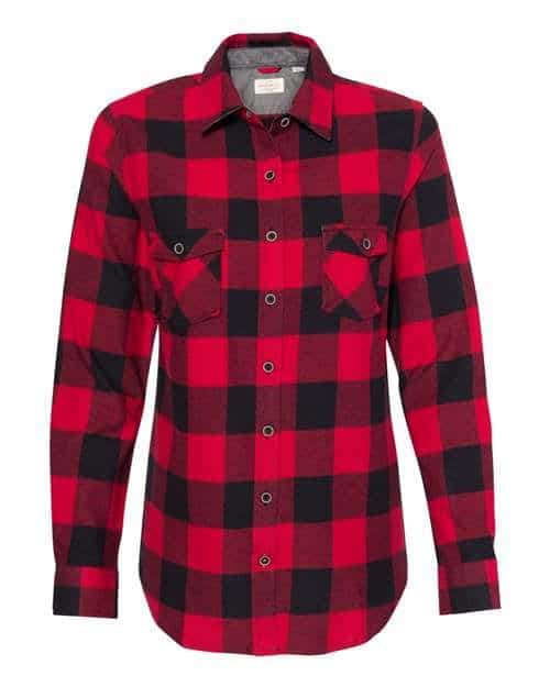 Women's Vintage Brushed Flannel Shirt