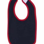 Infant Contrast Trim Premium Jersey Bib