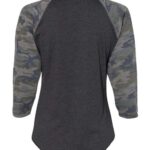 Women's Baseball Fine Jersey Three-Quarter Sleeve Tee