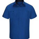 Men's Performance Plus Short Sleeve Shirt with Oilblok Technology
