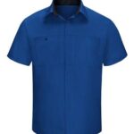 Men's Tall Performance Plus Short Sleeve Shirt with Oilblok Technology