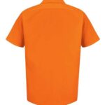 Men's Tall Enhanced Visibility Short Sleeve Work Shirt