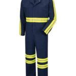 Men's Enhanced Visibility Action Back Coverall