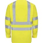 Men's Tall Enhanced & Hi-Visibility Long Sleeve Work Shirt