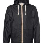 Unisex Vintage Hooded Rain Jacket
