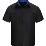 Men's Tall Performance Plus Short Sleeve Shirt with Oilblok Technology