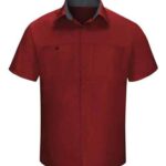 Men's Tall Performance Plus Short Sleeve Shirt with Oilblok Technology