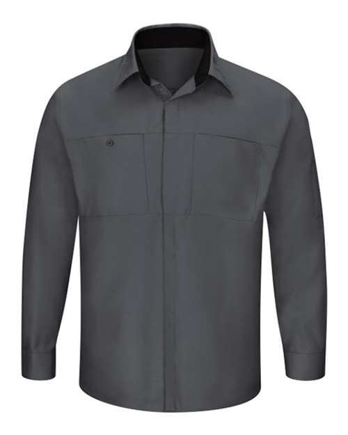 Men's Tall Performance Plus Long Sleeve Shirt with OilBlok Technology