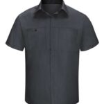 Men's Performance Plus Short Sleeve Shirt with Oilblok Technology