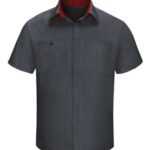 Men's Performance Plus Short Sleeve Shirt with Oilblok Technology