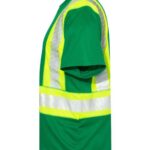 Unisex EV Series® Enhanced Visibility Contrast Pocket T-Shirt