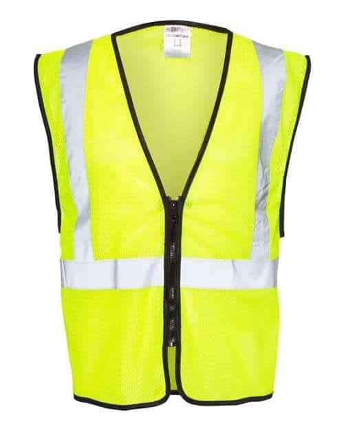 Unisex Zippered Mesh Economy Class 2 Vest